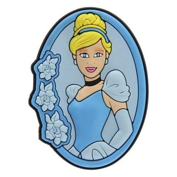 Blue Girl Princess Style Shoe Charm for Crocs - Picture 1 of 1